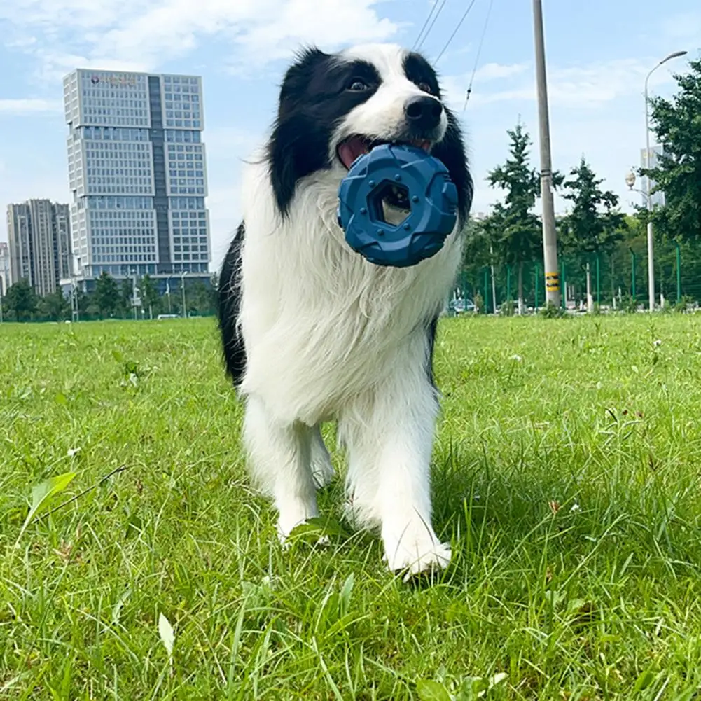 

Dog Chew Toys Durable Tire-shaped Dog Chew Toy for Play Teeth Training Ideal for Medium Breed Pets Dog Puzzle for Enrichment