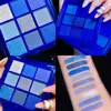 9/15 Colors Eye Shadow Palette Glitter Snowflake Diamond Pink Chocolate Brown Shades, Korean Contour Makeup For Charming Eyes 5