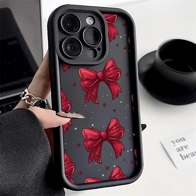 Chic Pink Bow Phone Case Cover