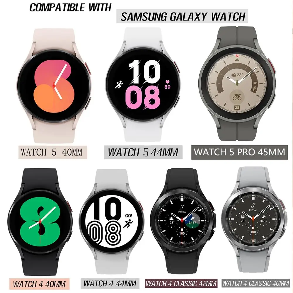 Premium Silicone Smartwatch Wristband - Original Strap Replacement