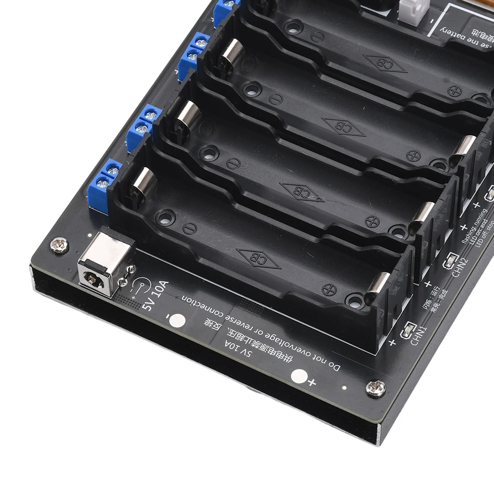 18650 Lithium Battery Capacity Tester Module 8 Channel Battery Tester Type-C MAh MWh Digital Battery Power Detector Module 5