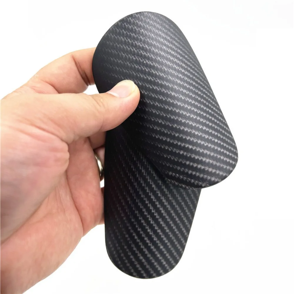 Knee Pads Shin Guard Pads Simple Imitation Carbon Fiber Shin Guards Small Size Football Protective Soccer Pads Knee Pads