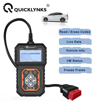 QUICKLYNKS 최신 자동차 전체 OBD2/EOBD 진단 도구, 자동차 전문 코드 리더 OBD2 스캐너, 포르투갈 Polski T31
