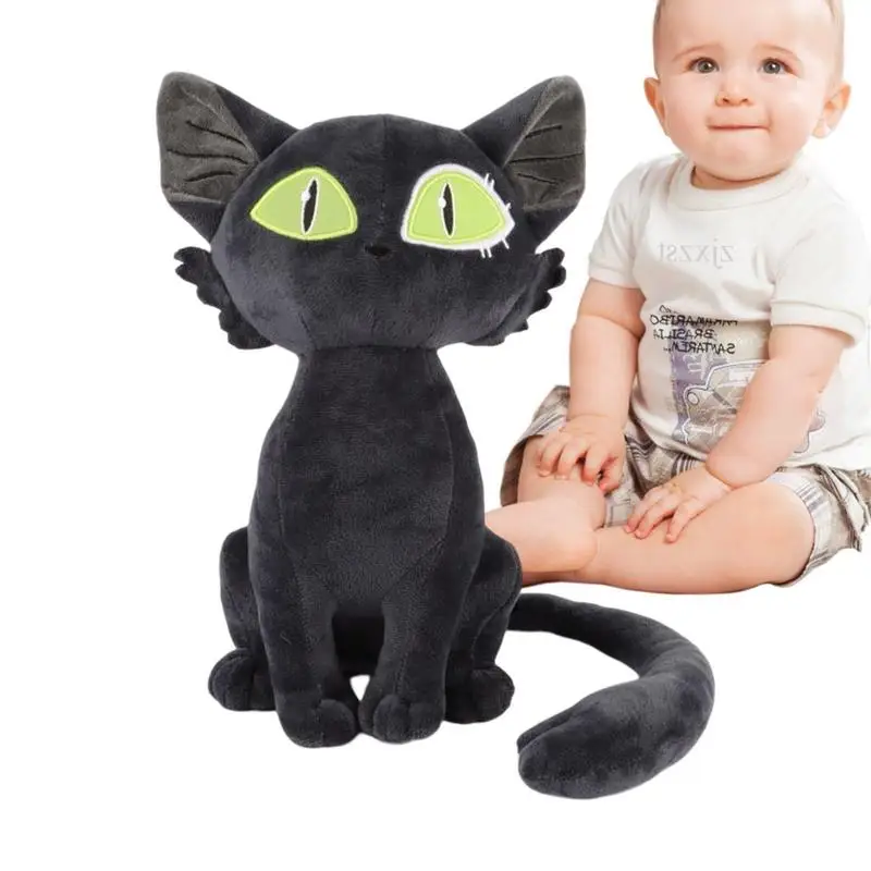 

Kawaii Suzume No Tojimari Bell Bud Tour Around The Cat Doll Plush Doll Room Decoration Toy For Children Girl Holiday Gift