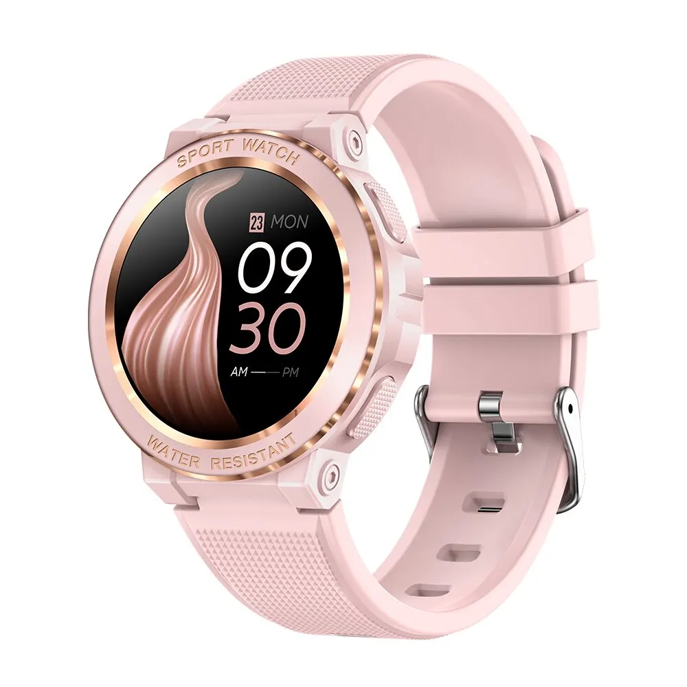 Comprar MELANDA Moda Mujer Reloj Inteligente Dial Personalizado Pantalla  Táctil Completa IP68 Reloj Inteligente Impermeable para Mujer Pulsera  Preciosa Monitor de Ritmo Cardíaco