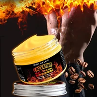 Crème de massage à la caféine, crème corporelle, riche en caféine et autres extraits, raffermit la peau, hydrate la peau et est facilement absorbée 4