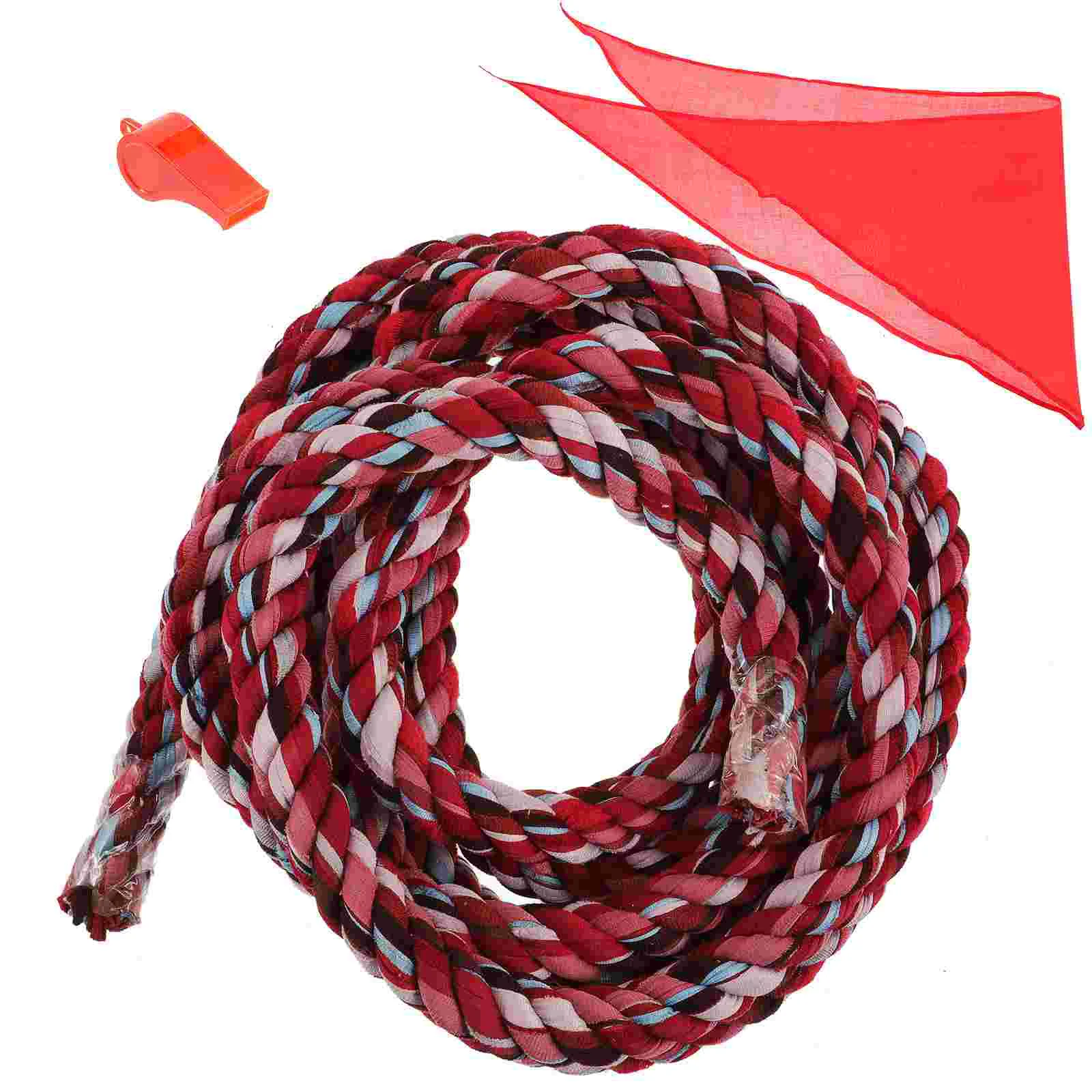 

Decor Tug of War Rope Game Decorate Decorative Cotton Craft Handworked Twine Outdoor