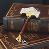 God of War Weapon Kratos Mjölnir The Hammer of Thor Sword Model Keychain 13cm Metal Material Game Periphery Gifts Toys for Boys 3
