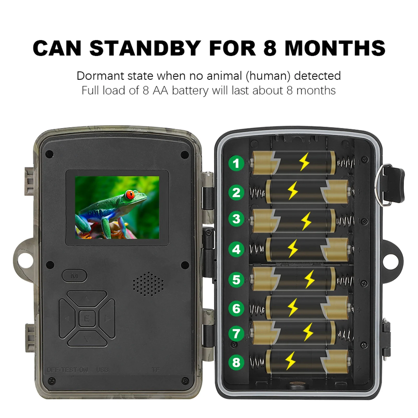 Infrared Camera Infrared Hunting Camera 16MP High Definition 1080P Night Vision Monitoring Waterproof Hunting