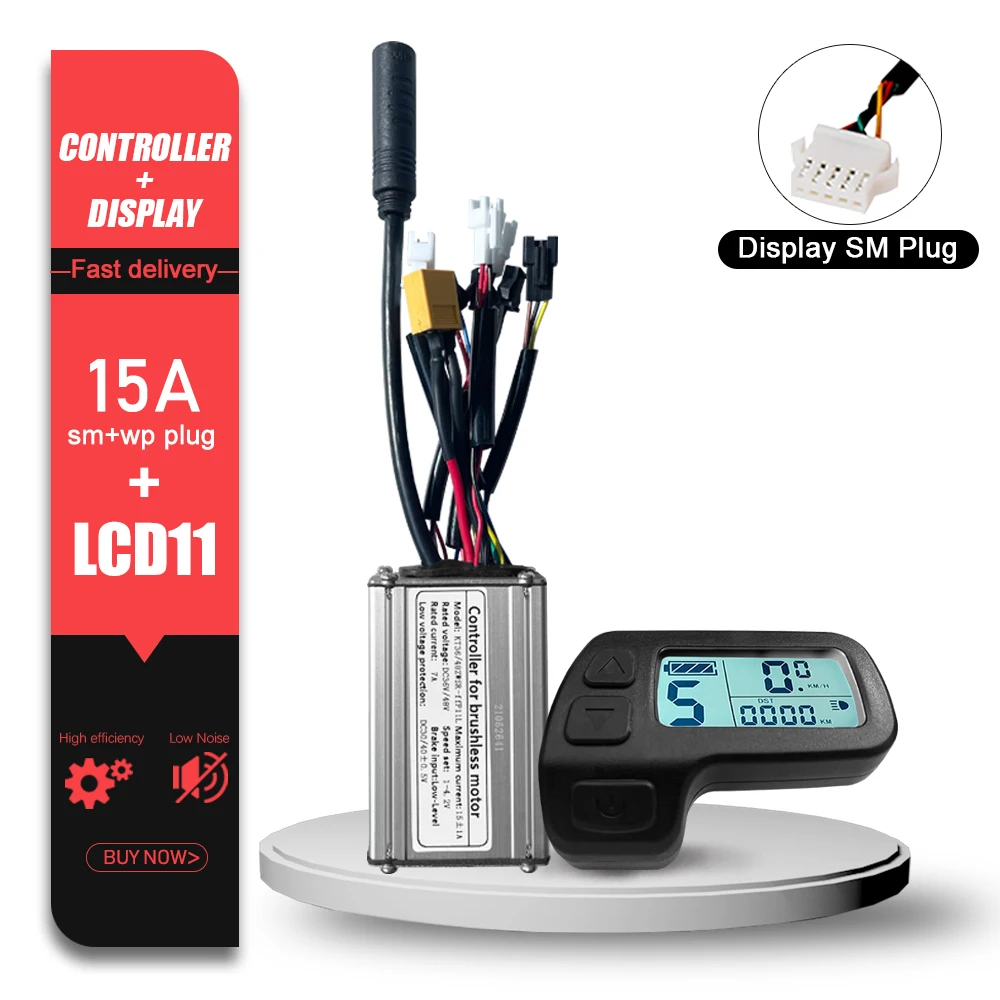 Centralina 15A Display LCD11