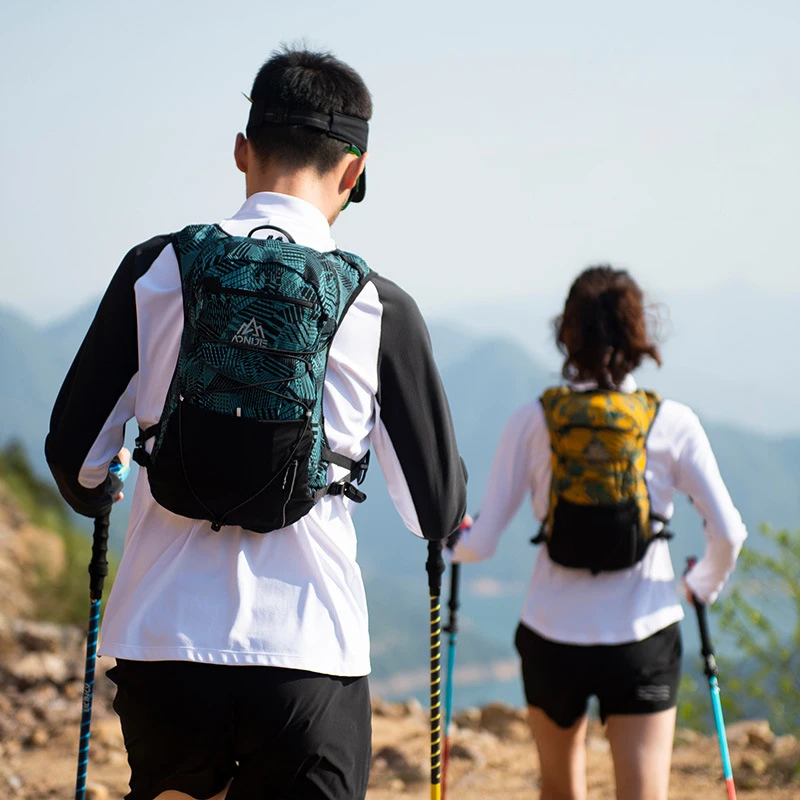 AONIJIE C9112 Newset 12L Outdoor Sports Cross-country Backpack Hydration Pack Travel Bag Vest Harness For Running Riding Hiking 3
