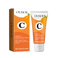 Vitamin C Facial Cleanser Shrink Pores Oil Control Brightening Cleansing Moisturizing Peeling Face Scrub Exfoliating Skin Care 2