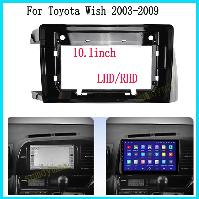 

Автомобильная рама для Toyota Wish 10,1-2003, 2009 дюйма, android, 2DIN