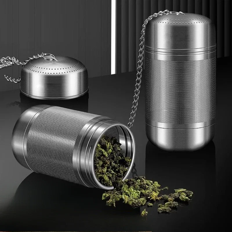 Tea Strainer Stainless Steel Tea Infuser Tea Leaves Spice Seasoning Ball Strainer Teapot Fine Mesh Coffee Filter Teaware