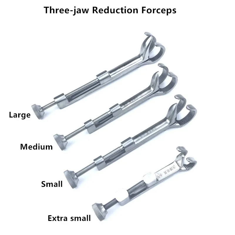 

1pcs Lambert-Lowman Bone Clamp Three jaw Bone Holder L M S orthopedic Veterinary instrument