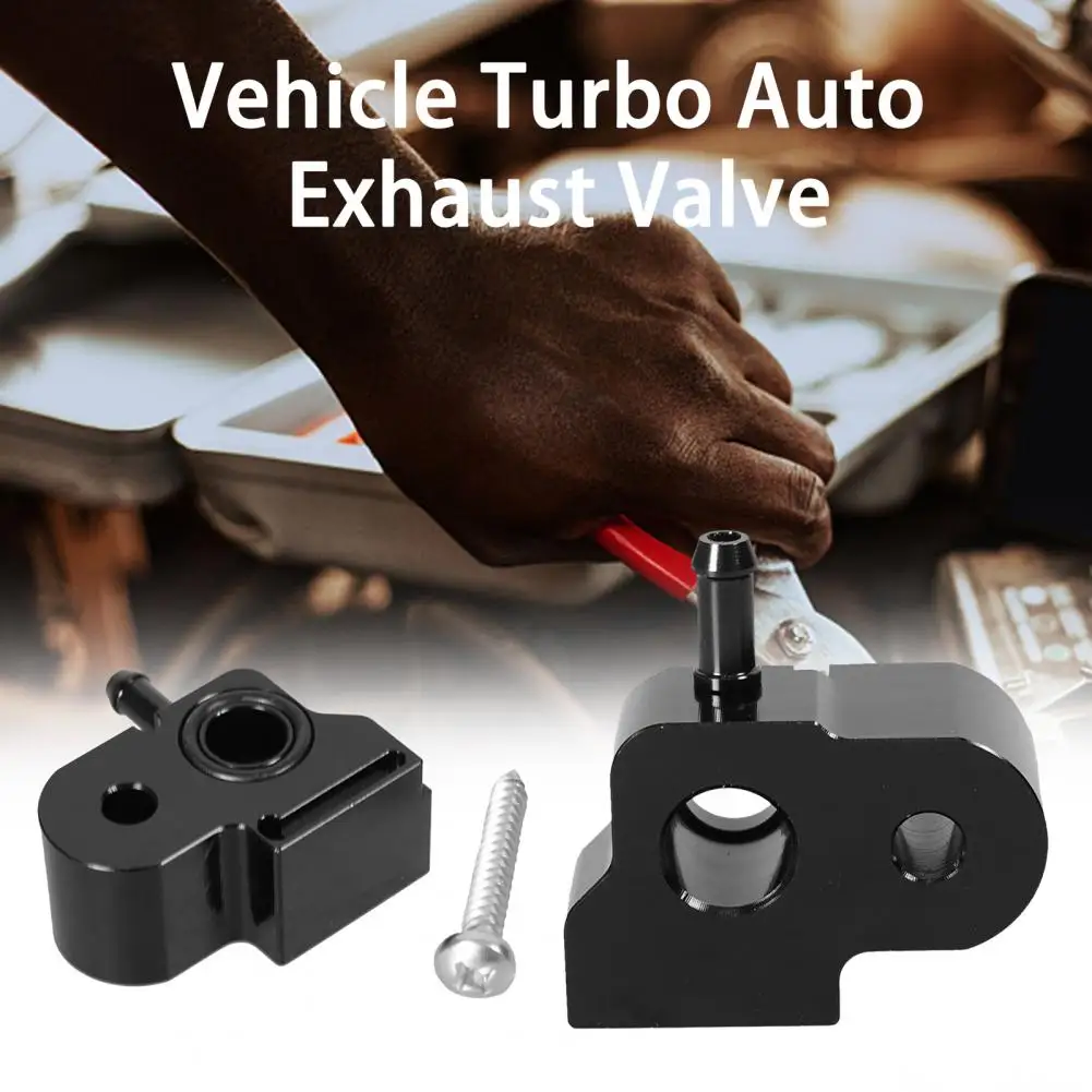 Exhaust Valve  Durable Lightweight Eco-friendly  Vehicle Turbo Vacuum Adapter