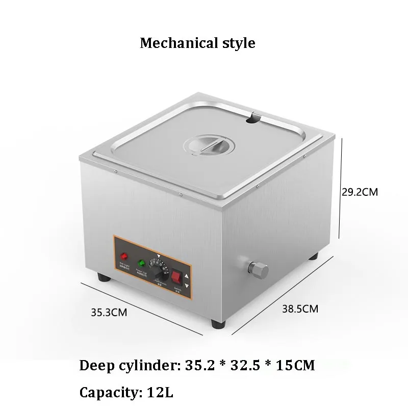 נירוסטה שוקולד מריר חם מלטר מסחרי מכונת נמס שוקולד