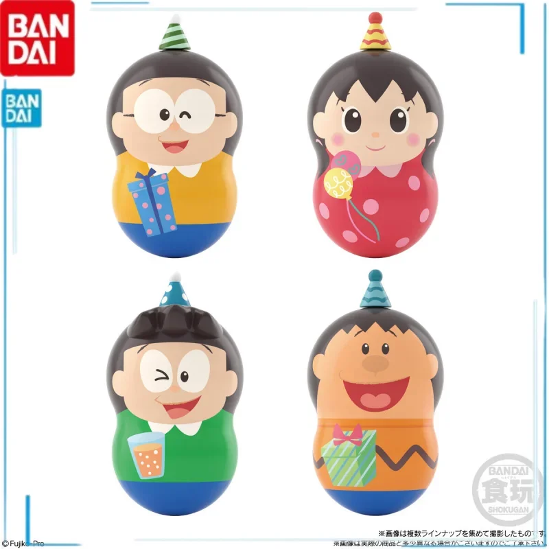

Bandai Doraemon Nobita Nobi Minamoto Shizuka Gouta Takeshi Honekawa Suneo Dorami Anime Figures Kids Brinquedos