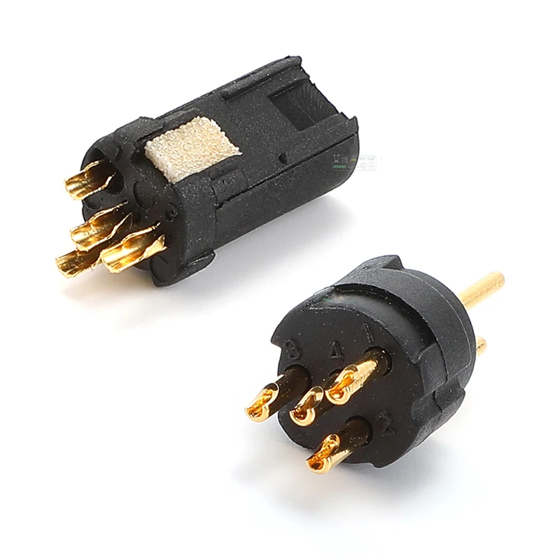 Neutriks Rean Cabo Conector Minúsculo Cabo Xlr Pole Mini Plug Bodypack sem Fio Fone de Ouvido Microfone Macho Fêmea Pole Rt4fc-b Rt4mc-b - Imagem 3