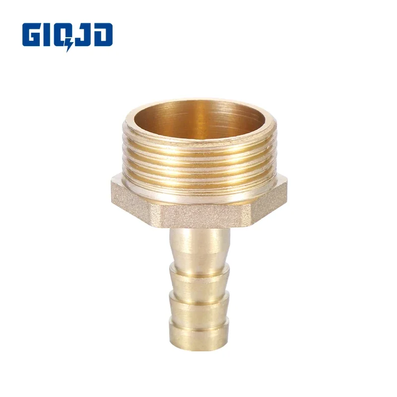 Hose Barb 4mm 6mm 8mm 10mm 12mm 14mm 16mm 19mm 25mm x 1/8" 1/4" 3/8" 1/2" 3/4" 1" BSP Male Elbow Brass Pipe Fitting Connector