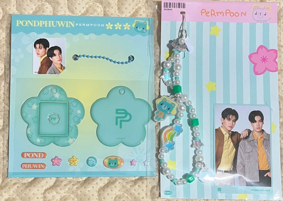 Pondphuwin グッズセット 4点　Gmmtv GMMTV | AVAILABLE NOW! POND PHUWIN RENDEZVOUS FANCON OFFICIAL