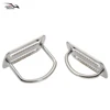 1Pcs KEEP DIVING 316 Stainless Steel Scuba Diving Belt Webbing Strap Keeper with Vertical D-ring BCD Accessories 2