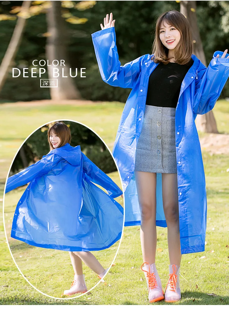 Lot De 4 Ponchos De Pluie Imperméables Adultes, Jetables, Avec Capuche, Randonnée Camping