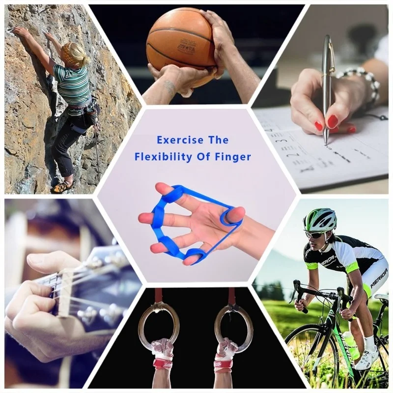 Finger Fitness Elastic Band Resistance Band Suitable for Exercise for Training Rubber Ring Pull Ring Hand Grip Extender resistance bands resistance band resistance strap finger exerciser