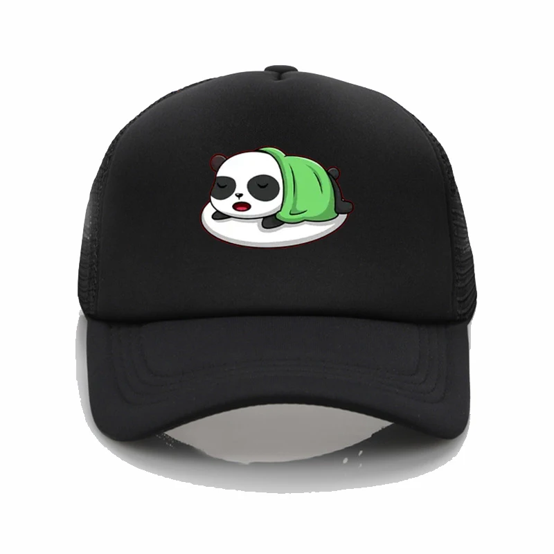 

Fashion Cute hats Summer Sleep Panda Baseball Cap Summer Men women adjustable snapback caps sunshade Dad hat