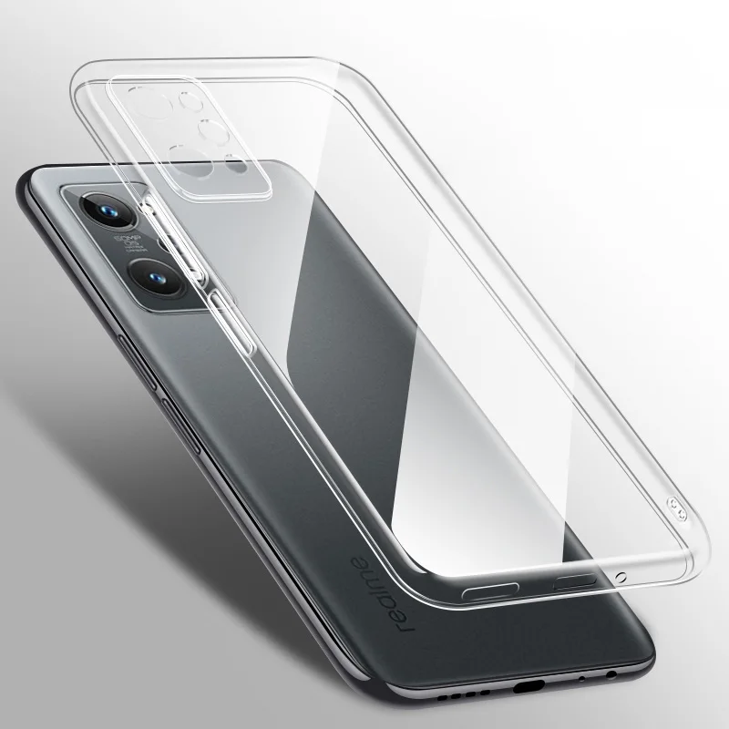 Transparent Thin Silicone Phone Case - Soft Clear Original Cover