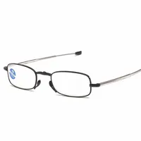 Gift Case Foldable Reading Glasses +1.00 to +4.00 Strength Men Women Anti Blue Light Farsightedness Eyewear 3