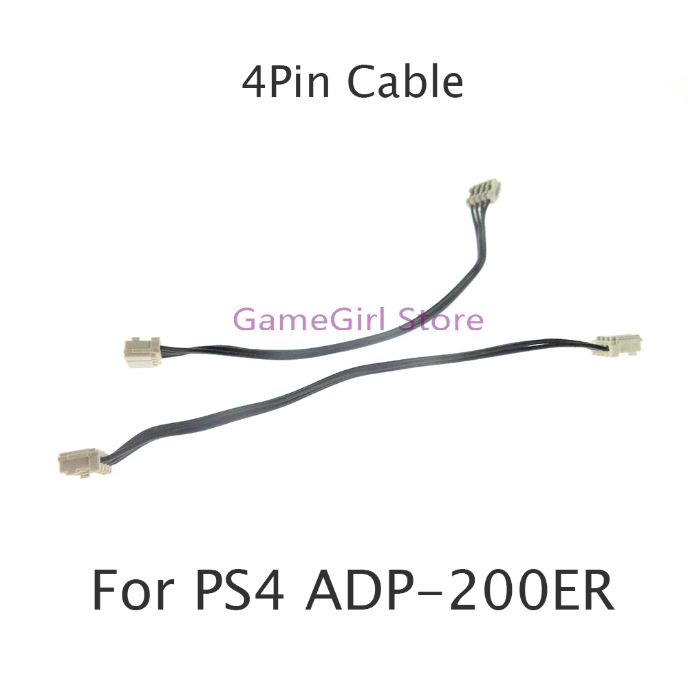 【HOT】 2pcs Replacement For 4 PS4 ADP-200ER 200P1A 4Pin Power Supply Connection Cable