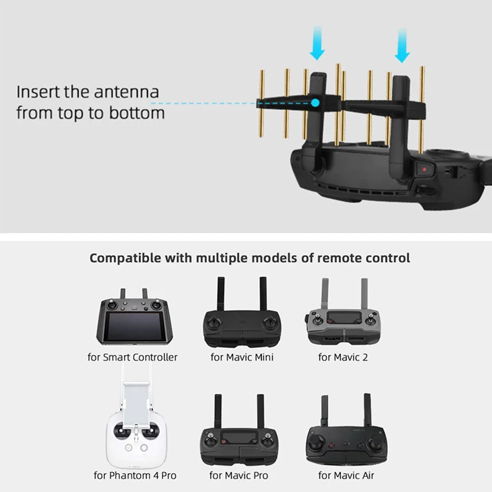 Antenna Yagi Antenna Booster Signal Range Extender Amplifier for DJI Mavic 2 Mini Pro Phantom 4 Pro 2.4Ghz Remote Control,drone accessories,signal booster antenna,drone antenna,drone signal booster