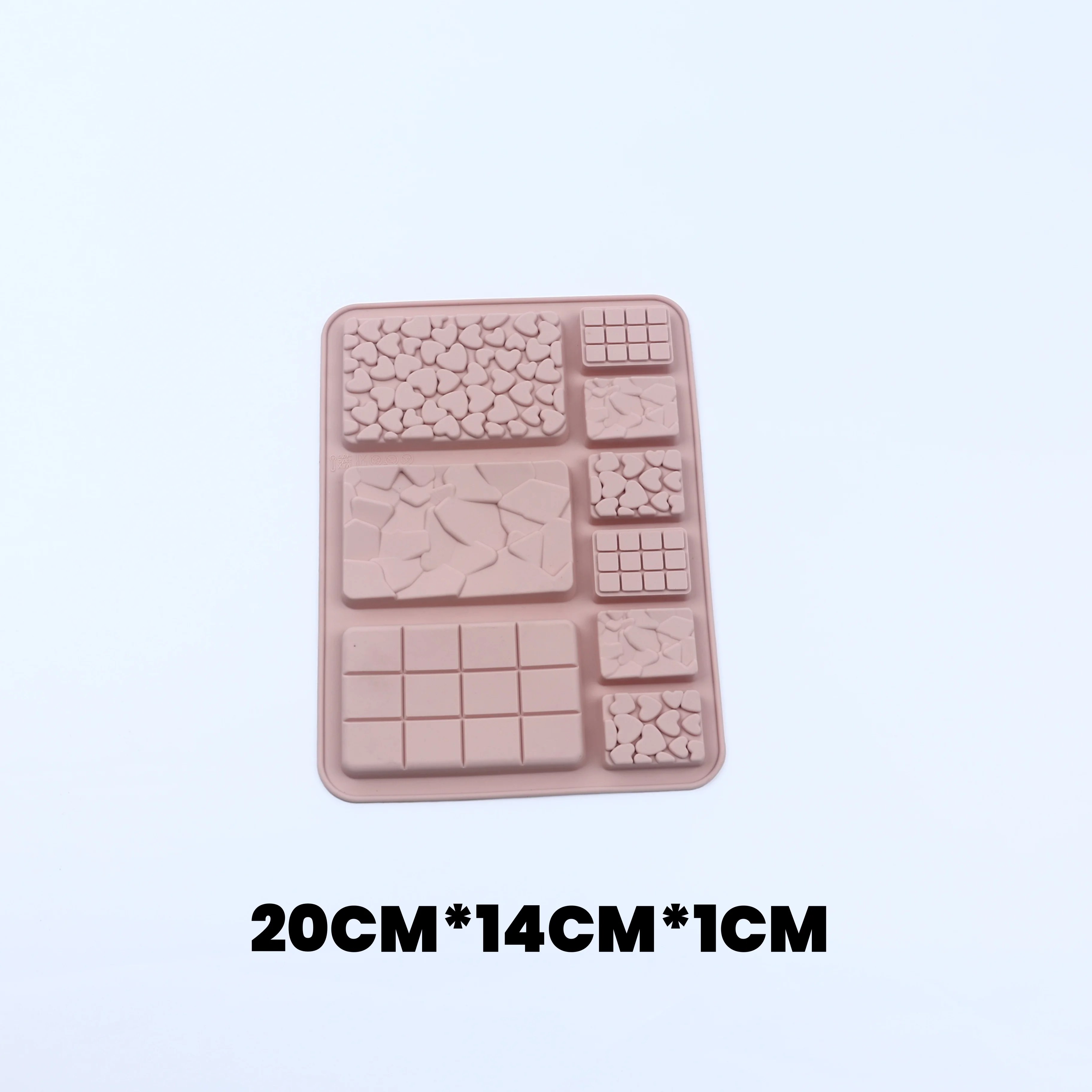 Baking Mold Waffle Chocolate Mold Silicone Moldes De Silicona Chocolate Bar Mold Reposteria Y Pasteleria