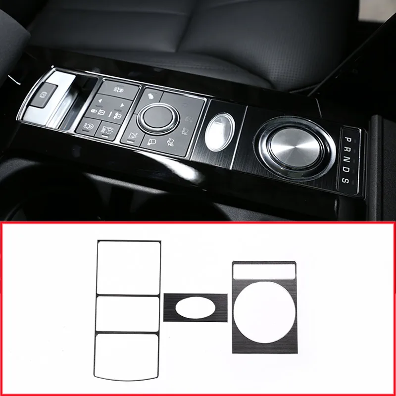 

Наклейки из алюминиевого сплава с эффектом потертости для защиты от царапин Land rover discovery 5 2017, автомобильные аксессуары