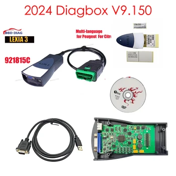 V9.200 Diagbox per Citroen e Peugeot, Strumento Diagnostico Auto Lexia3 PP2000, Qualità Superiore e Consegna Rapida