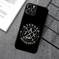 Avenged Sevenfold A7X Band Silicone Black Phone Case for iPhoneXSMax (Z1)