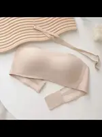 Women's Invisible Strapless Bra Thin Non-Slip Non-Marking Jelly Breast Supplement Underwear for Smooth Look - Image 6