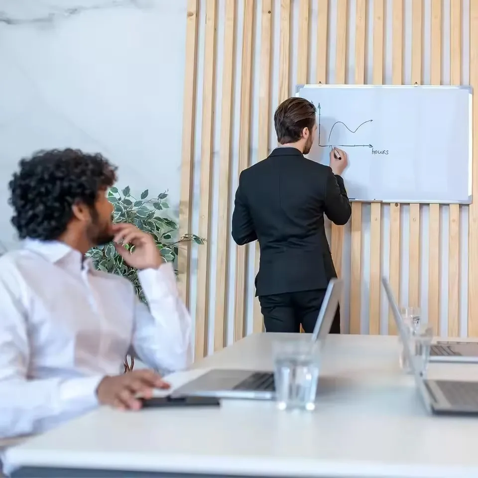 Magnetic Dry Erase Markers with Built-in Eraser