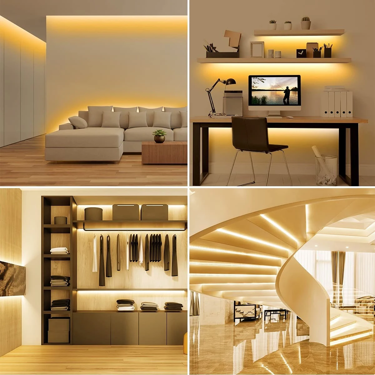 AC 220V LED Bar Lights 72LEDs/m Super Bright 2835 LED Rigid Strip Light 30 /40 /50CM Lamp For Home Kitchen Under Cabinet Light