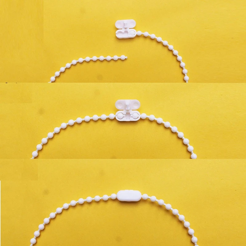 IRYNA 20 pezzi di ricambio per ciechi a sfera, connettori per catena a sfera per tenda a rullo verticale da 4,5 mm (acciaio inox