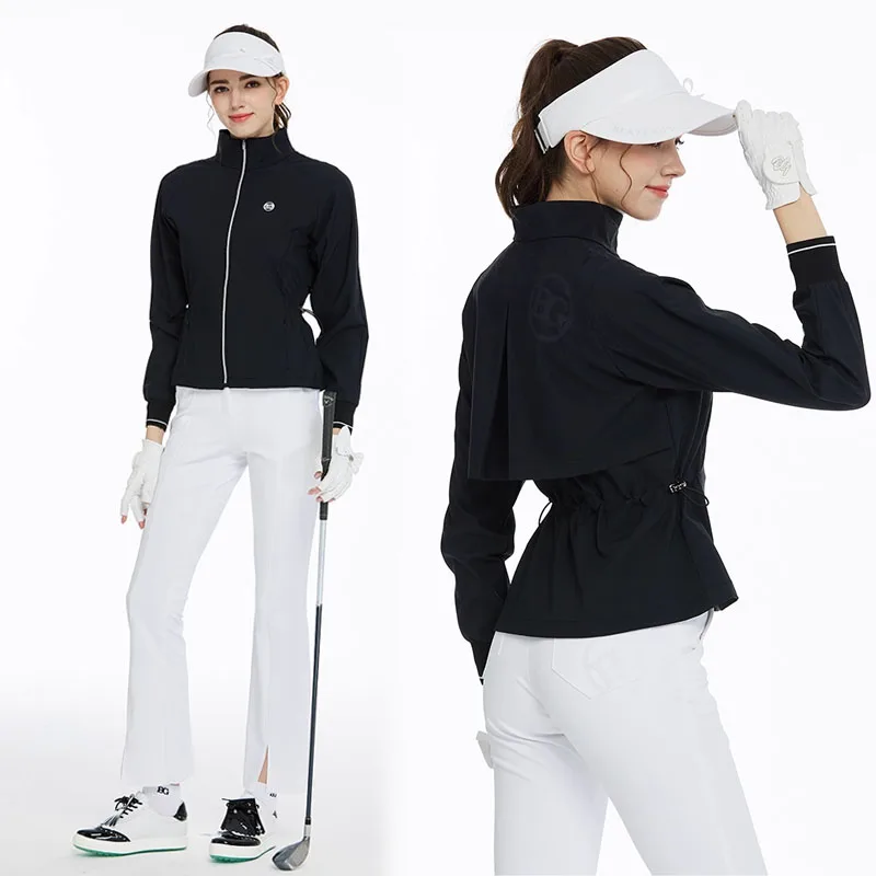 Women’s UV Golf Crop Top 6