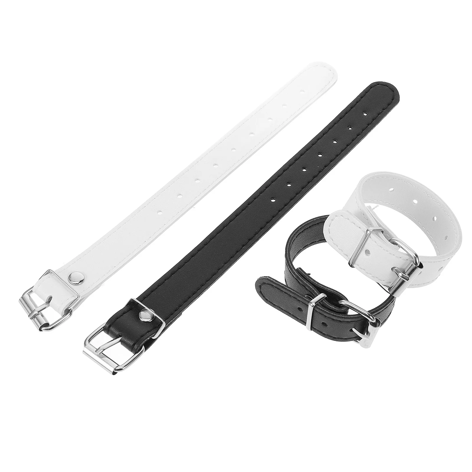 

2 Pairs Basket Buckle Bike Accessory Accessories Part Convenient Belt Straps Fastening