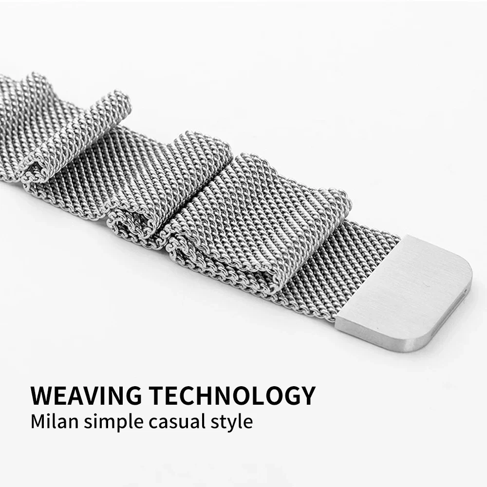 Sleek Milanese Apple Watch Bracelet Strap