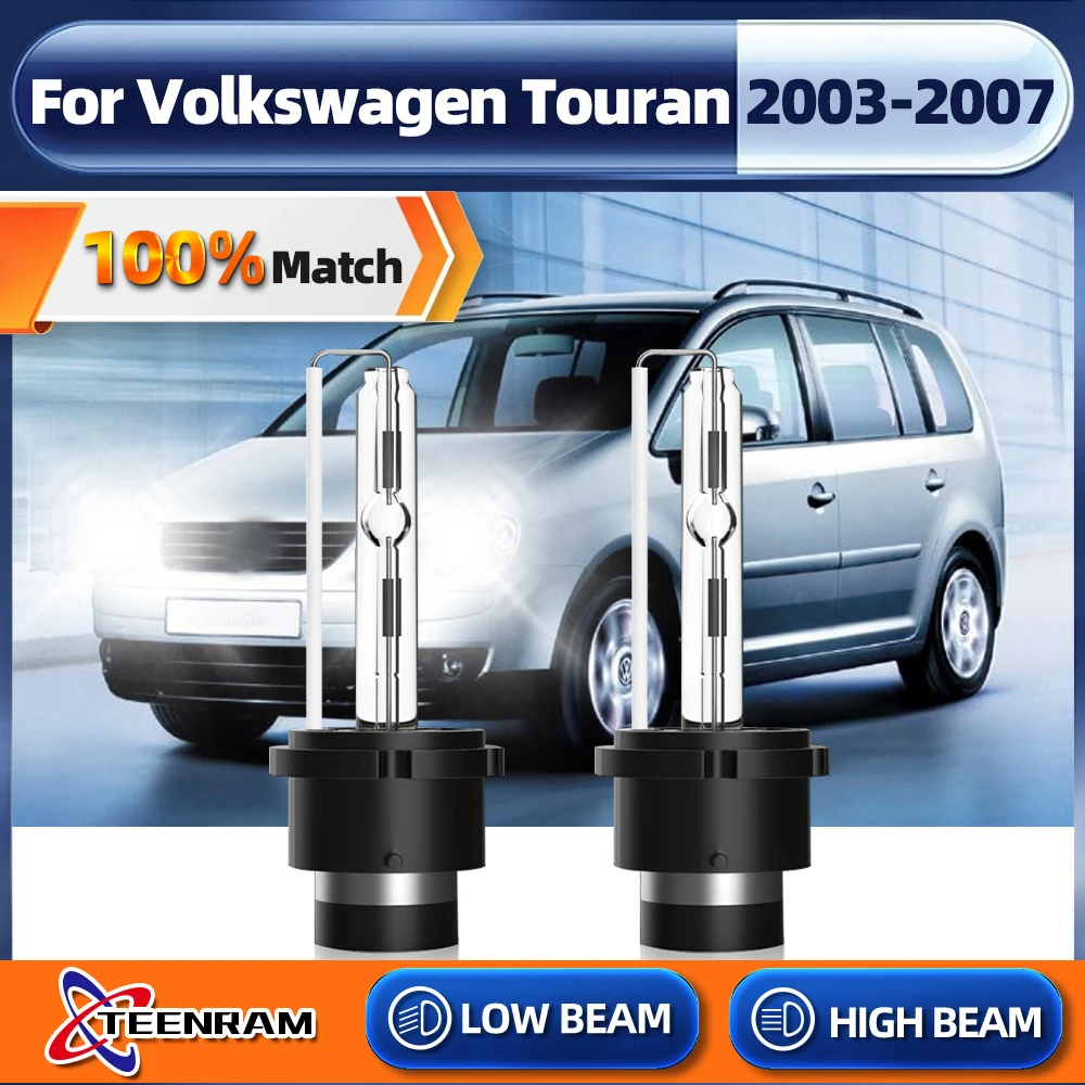 Tronicle D2S Xenon Bulb Set – 6000K, 35W, Plug & Play – E-Marked – Fits VW Passat & Many More