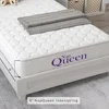 6 Inch Innerspring Twin Size Medium Firm Support Relief Mattress, Bed in a Box, White 5