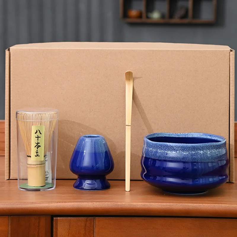 Japanese Matcha Set Safe Bamboo Whisk Teaspoon Tea Sets Indoor Beverage Shop Tea-making Tools Accessories Birthday Gifts home