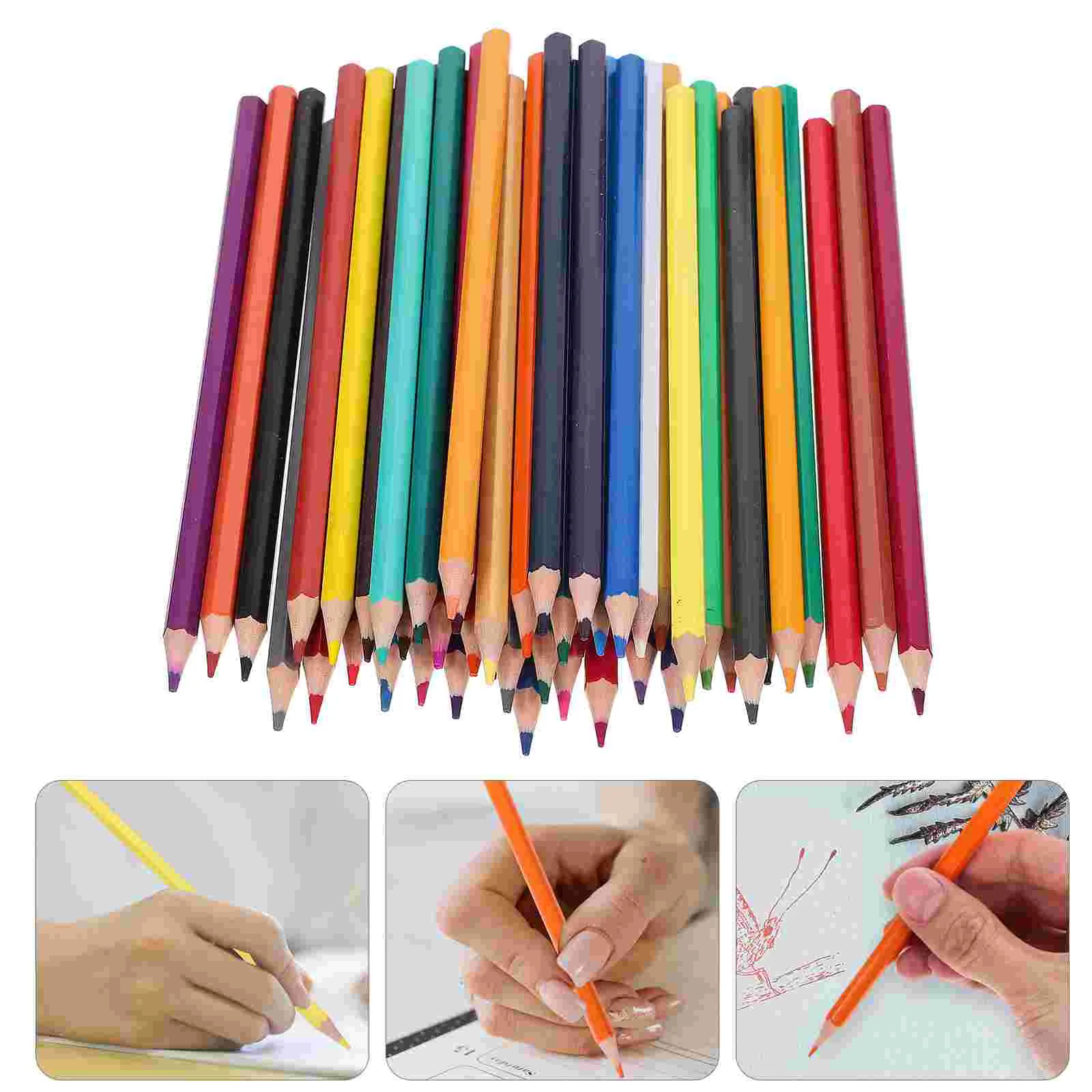 

48 Pcs Colored Pencils Portable Drawing Convenient Coloring Paint Toddler