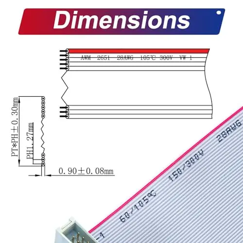 Рисунок 6 - Плоский ленточный кабель 2