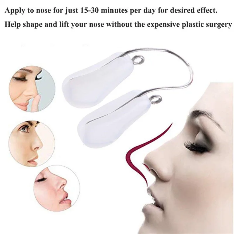 SoftSiliconeNoseShaperMagicNoseClipCorrectorNoseShaperClipNoseUpLiftingShaping